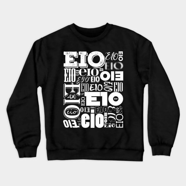 EIO type Crewneck Sweatshirt by eatitology